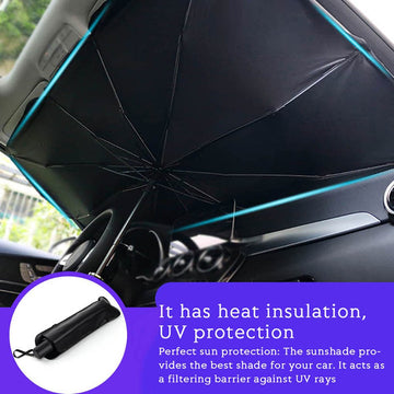 Premium Foldable Car Windshield Sunshade™ – Keep Your Car Cool & Protected